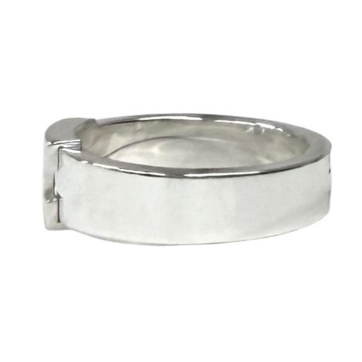 Hermes Vintage Cles Ring Silver 51 Weight