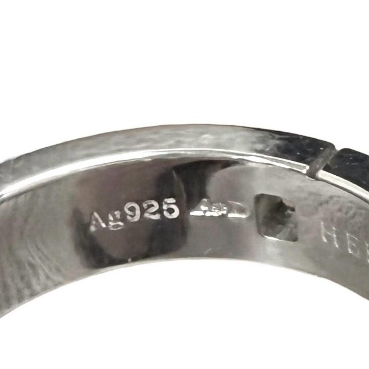 Hermes Vintage Cles Ring Silver 51 Weight