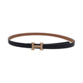 Hermes Mini 75 Belt Reversible Swift Veau Gold
