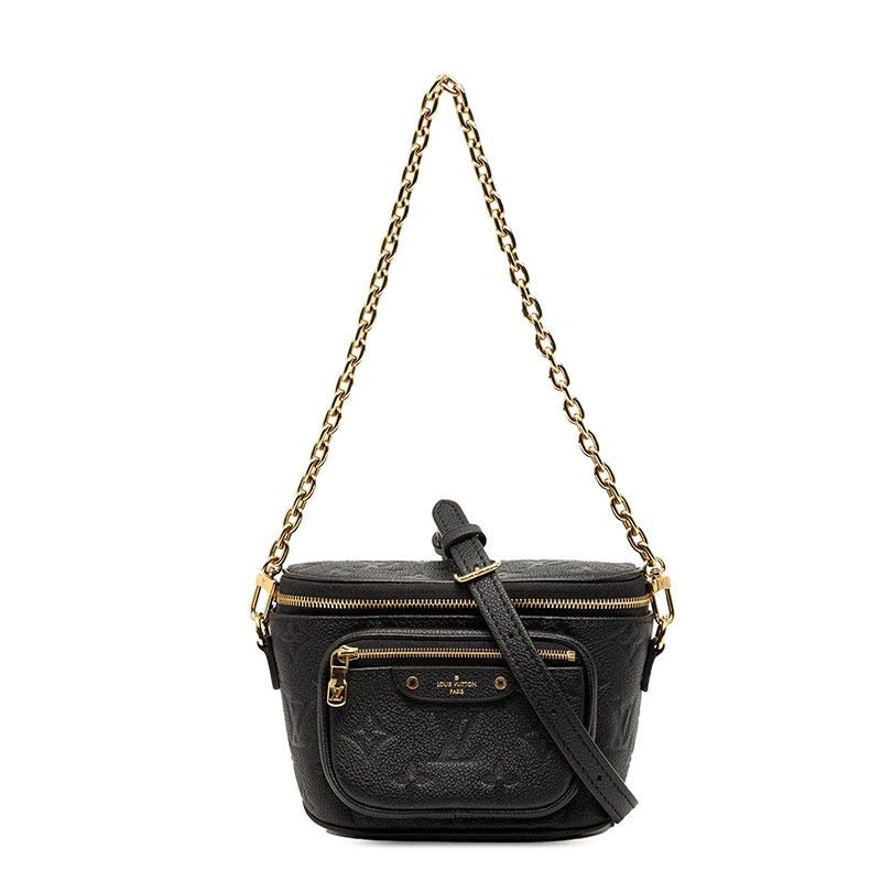 Louis Vuitton Empreinte Mini Bum Bag 2-Way Black
