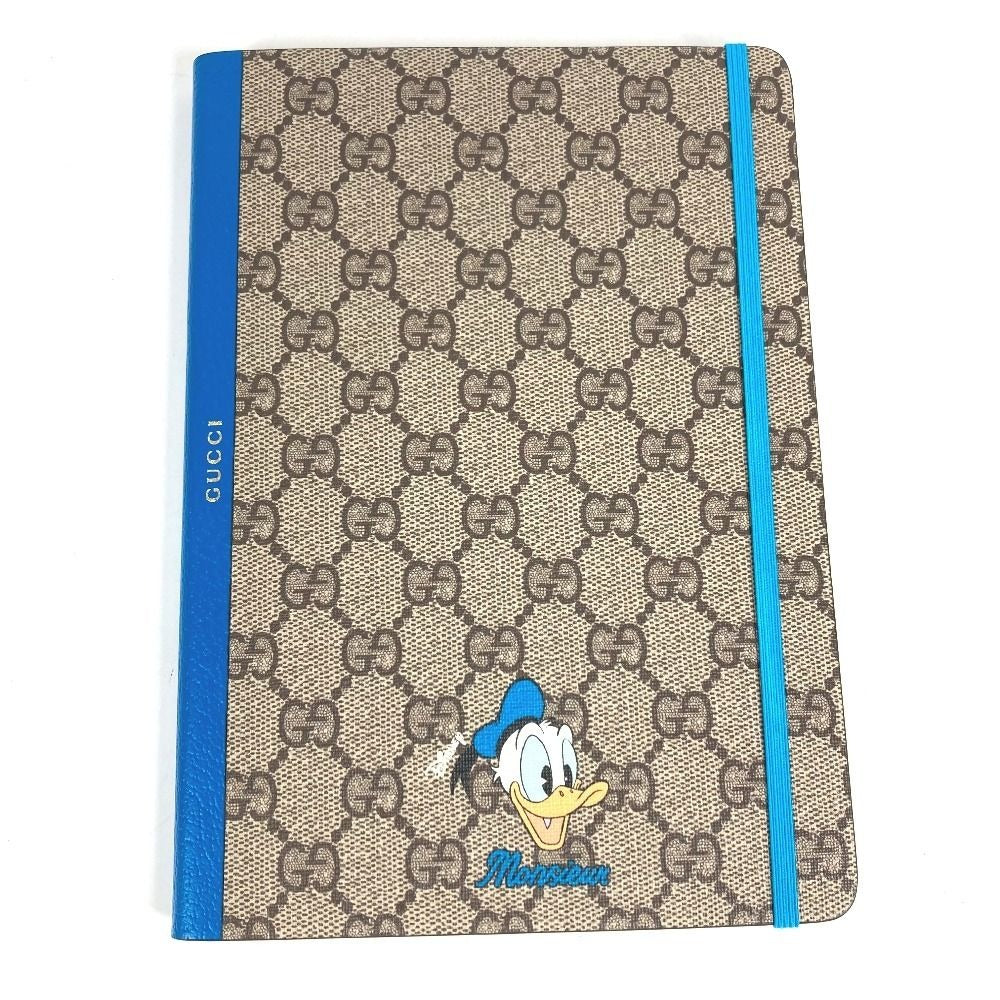 Gucci Notebook Donald Duck GG Supreme Canvas Blue
