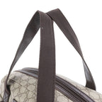 Gucci GG Supreme Leather Tote Shoulder Hand Brown — view 2