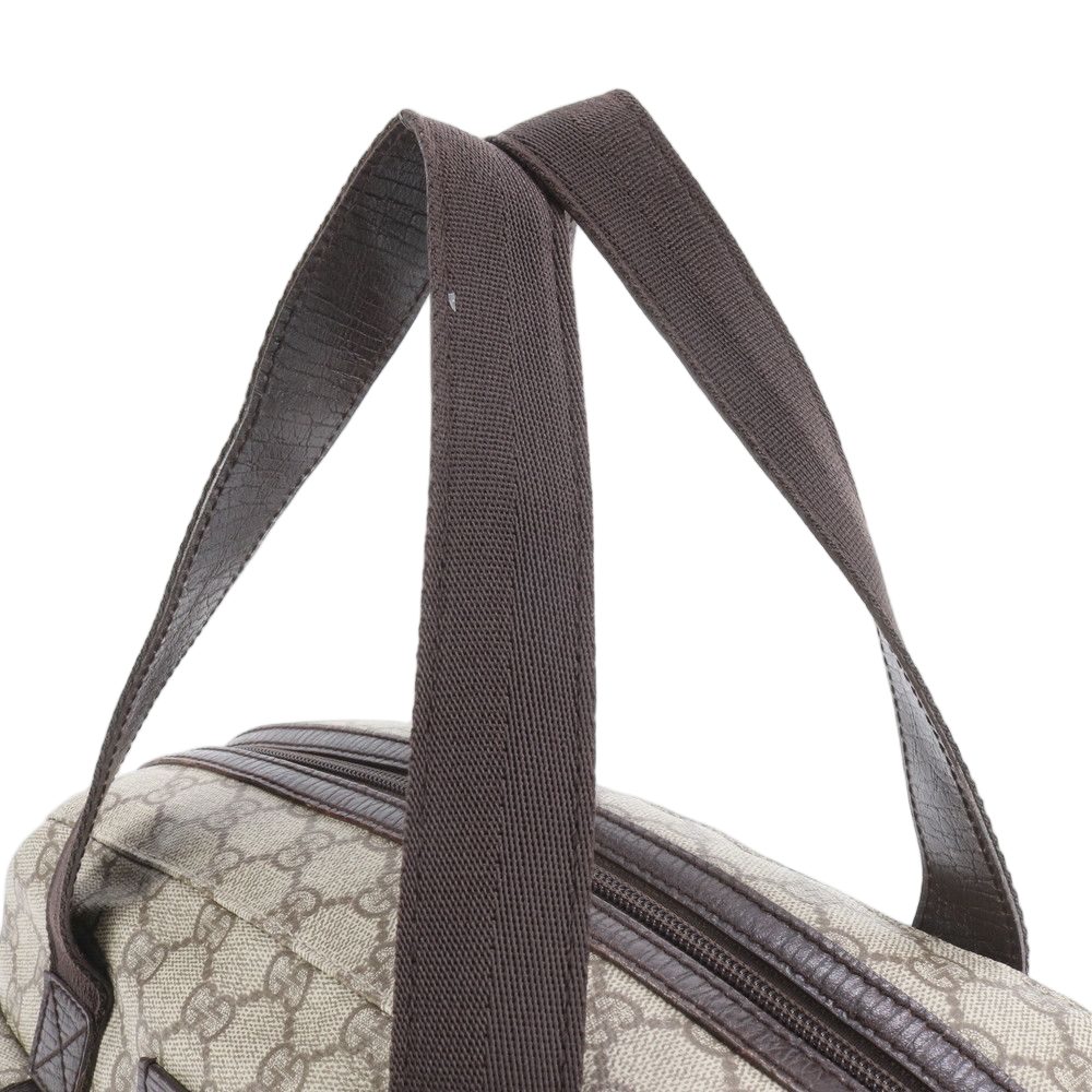 Gucci GG Supreme Leather Tote Shoulder Hand Brown — view 2