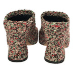 Bottega Veneta Boo Cles Wedge Mule Sandals 37 Multicolor — view 3