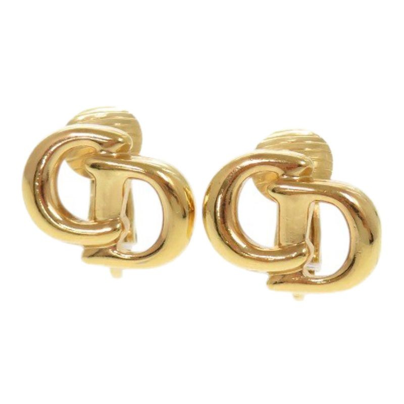 Dior CD Metal Gold Earrings 1110