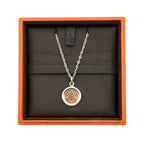 Hermes Serie Necklace Pendant Choker 750 925 Gold Silver Mini Chaine D'ancre