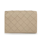 Bottega Veneta Business Card Case Ecru Glacier — view 2
