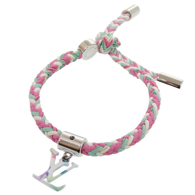 Louis Vuitton Bracelet Friendship M6793 E Leather Multicolor 1737 — view 2