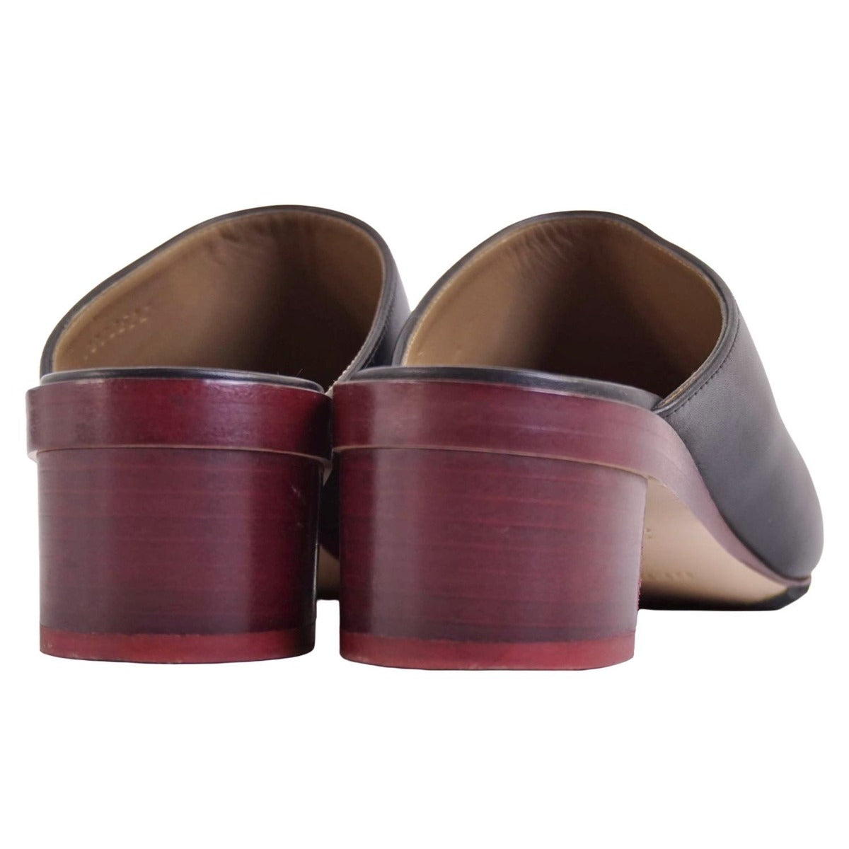 Hermes Sandals Sabot Mule Heels Leather — view 5