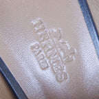 Hermes Sandals Sabot Mule Heels Leather — view 9