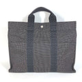 Hermes Handbag Her Line MM Canvas Gray