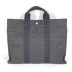 Hermes Handbag Her Line MM Canvas Gray