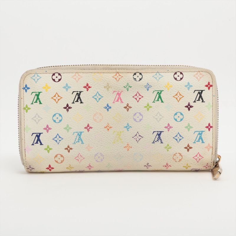 Louis Vuitton Monogram Multicolor Zippy Wallet Round Zip Long — view 6