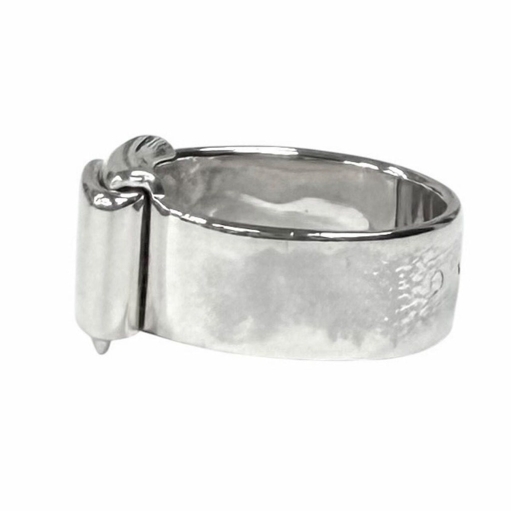 Hermes Vintage 925 Folding Ring Silver 48 Weight