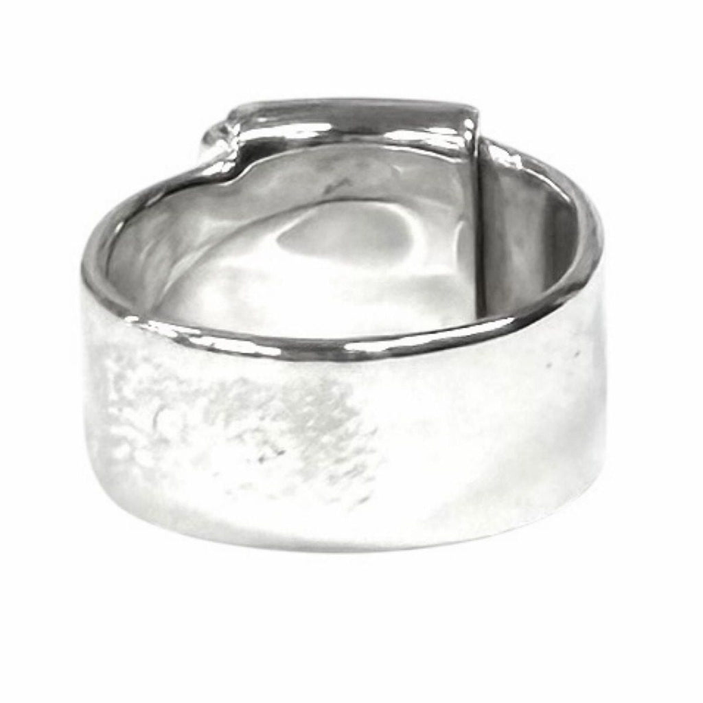 Hermes Vintage 925 Folding Ring Silver 48 Weight