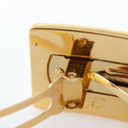Chanel Logo Gold Plated Barrette — view 4
