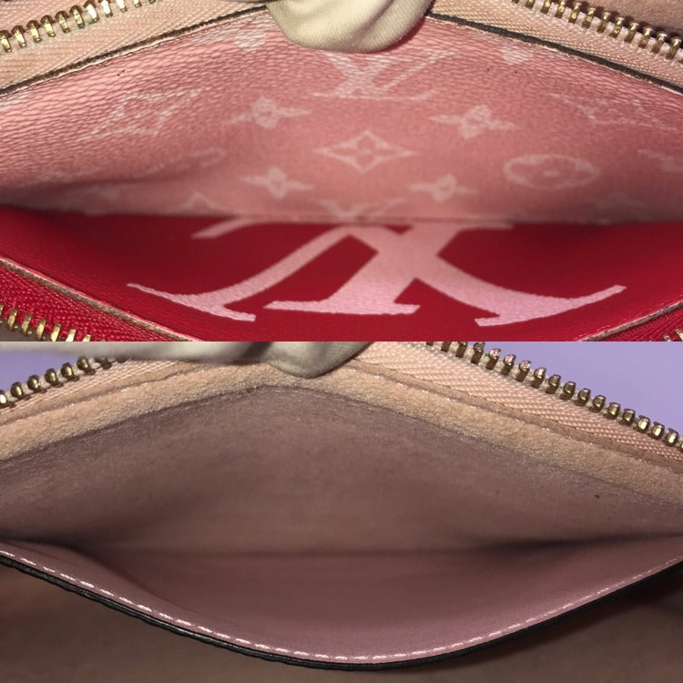 Louis Vuitton Monogram Giant Pochette Double Zip Shoulder Bag Price Negotiation — view 6