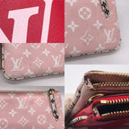 Louis Vuitton Monogram Giant Pochette Double Zip Shoulder Bag Price Negotiation — view 8