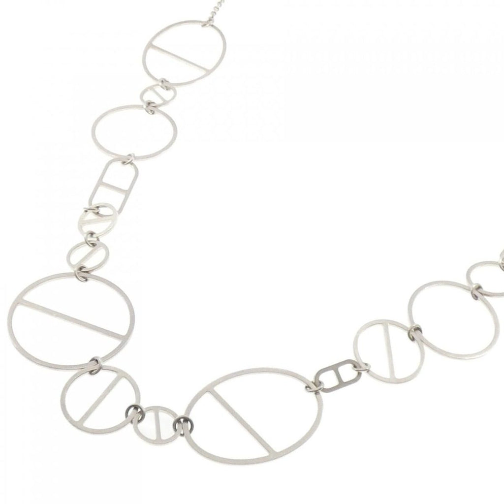 Hermes Vintage Necklace Silver — view 2