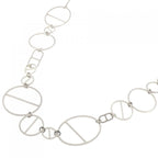 Hermes Vintage Necklace Silver — view 2