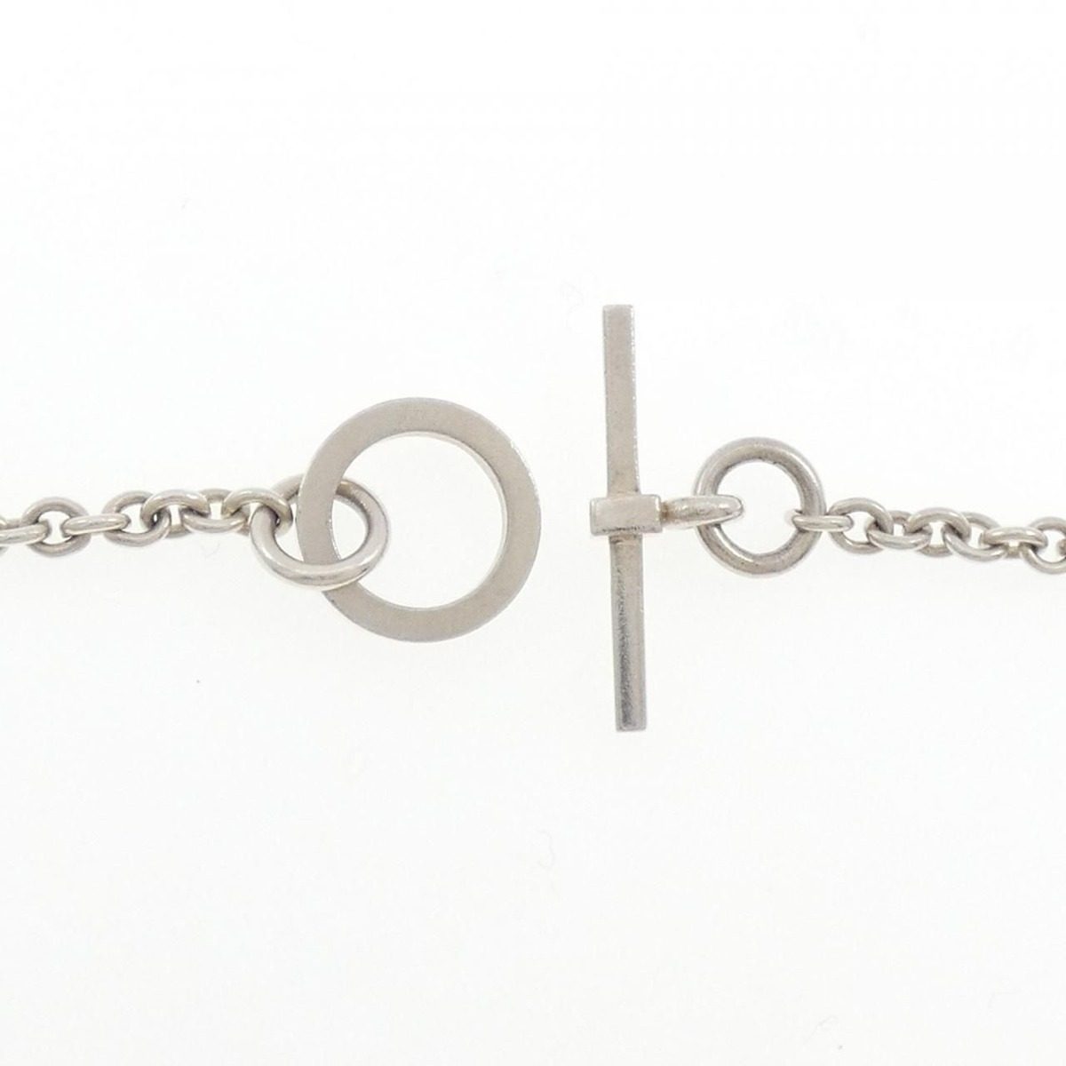 Hermes Vintage Necklace Silver — view 5