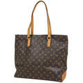 Louis Vuitton Cabas Mezzo Shoulder Bag Tote Monogram Brown