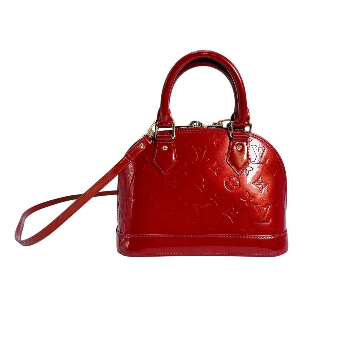 Louis Vuitton Monogram 2-Way Bag Alma BB Handbag Pomme — view 2