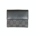 Gucci GG Canvas Jackie Bifold Wallet 05470-2126 Black