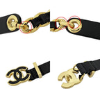 Chanel Chain Belt Black Gdhardware Aaa436 Coco Mark 70 28 — view 9