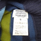 Hermes Knit Navy Cap — view 6