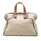 Fendi Chameleon Beige Pile Leather