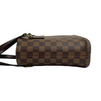 Louis Vuitton Vintage Vavin PM Damier Leather Handbag Mini Tote Brown — view 5