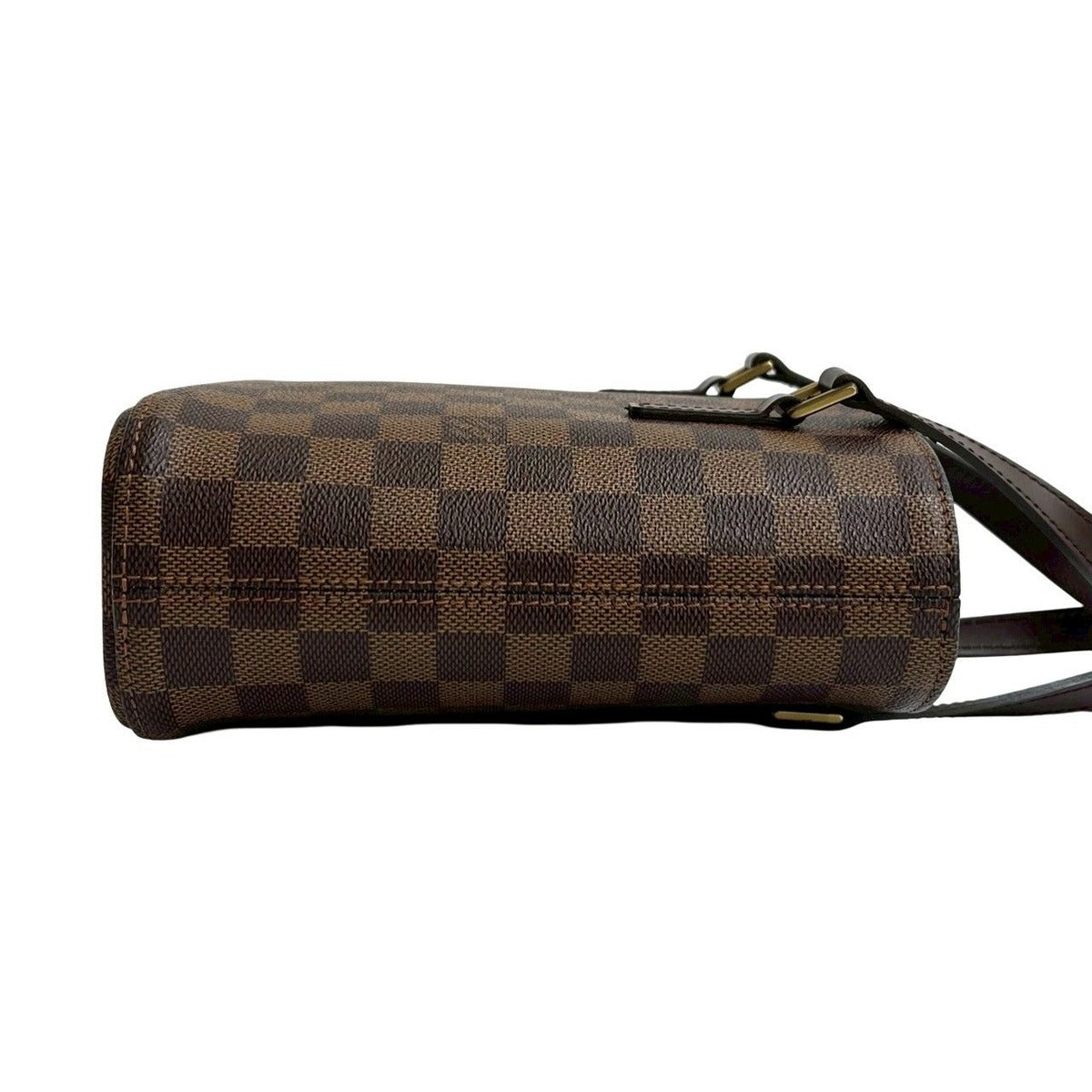 Louis Vuitton Vintage Vavin PM Damier Leather Handbag Mini Tote Brown — view 6