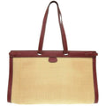 Hermes Museau Clinorin Vaux Chamonix Rouge Ash Tote Bag 1013