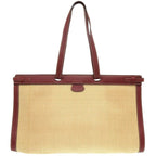 Hermes Museau Clinorin Vaux Chamonix Rouge Ash Tote Bag 1013