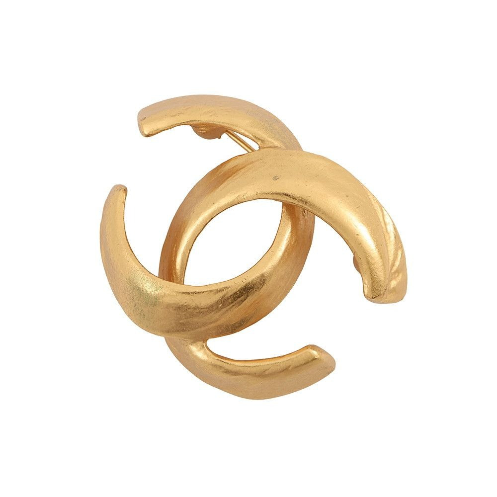 Chanel Brooch CC Logo