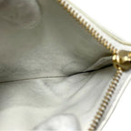 Bottega Veneta Coin Case White Cassette Purse — view 3