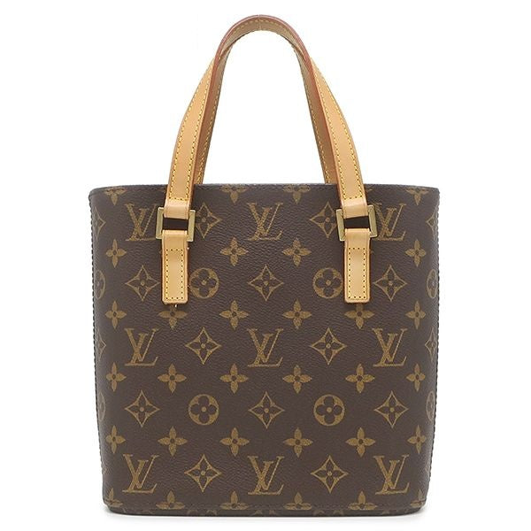 Louis Vuitton Handbag Vavin PM Monogram Canvas Gold Brown