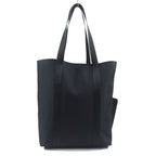 Celine 11008 Trekking Vertical Cabas Nylon Tote Bag With Logo Pouch Black — view 3
