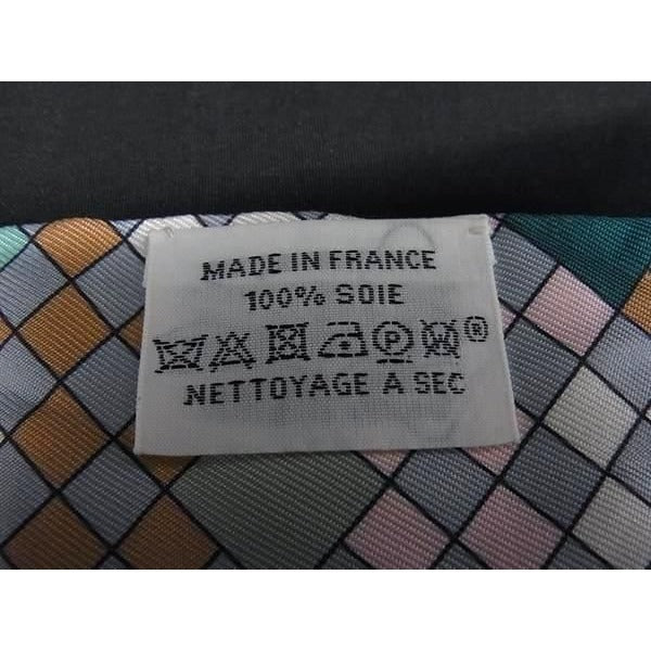Hermes Scarf Twilly Multicolor 100% Silk Colliers De Chiens Remix — view 4