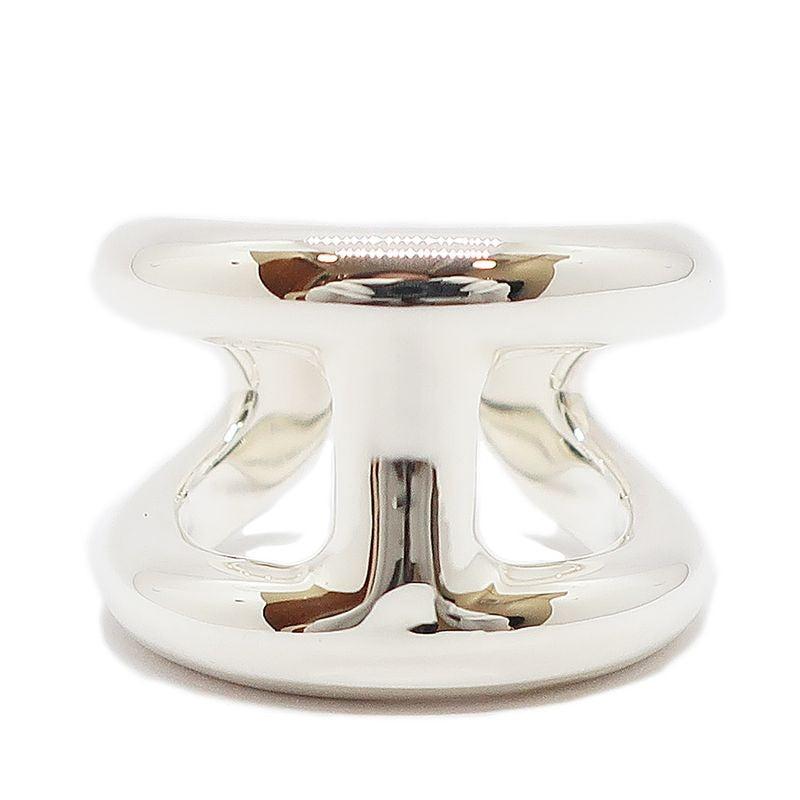 Hermes Osmozu GM Ring 53 AG 925 Silver B Jewelry SV