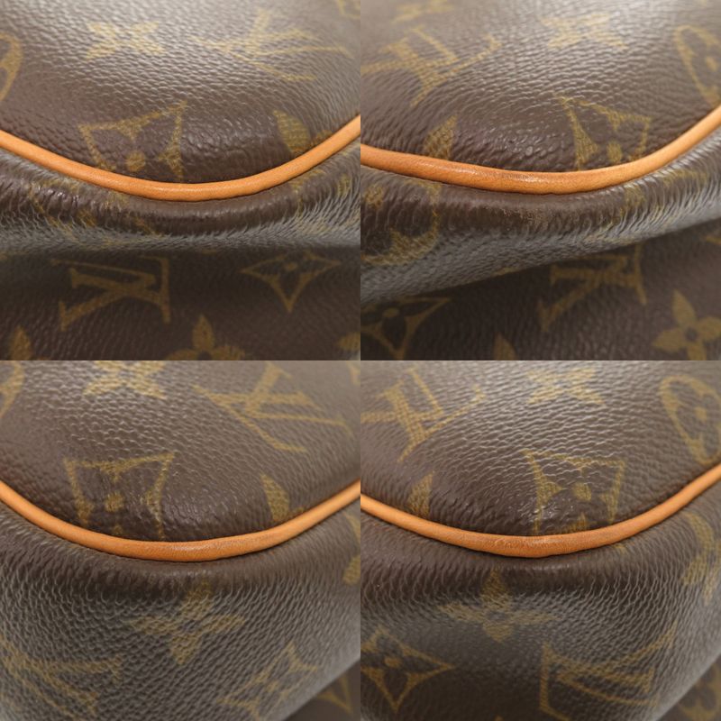 Louis Vuitton Reporter GM Monogram Brown Shoulder Bag 0241 — view 4