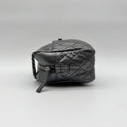 Chanel Shoulder Bag 2.55 Quilted Silver Leather Seal — view 4