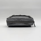 Chanel Shoulder Bag 2.55 Quilted Silver Leather Seal — view 5