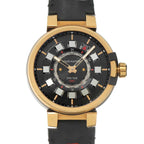 Louis Vuitton Tambour Evolution Spin Time GMT 18k Pink Gold Automatic Winding