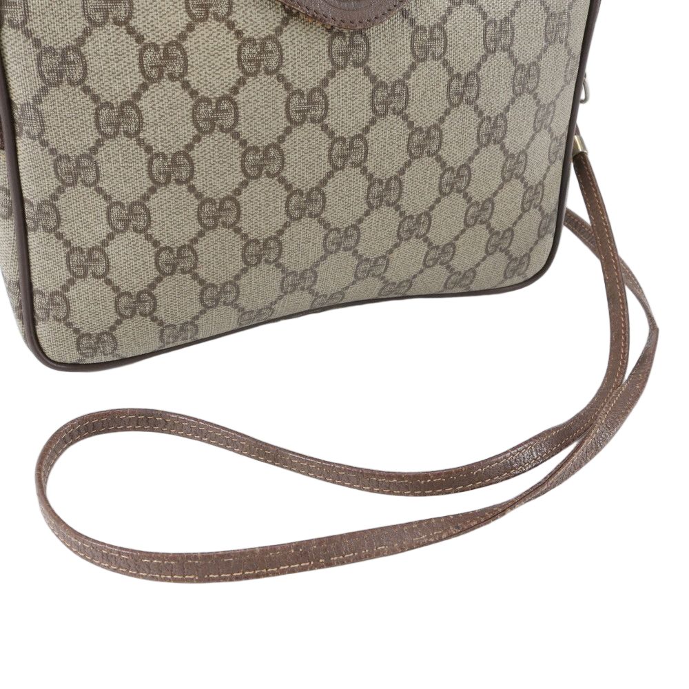 Gucci Vintage GG Supreme 004 58 Leather Shoulder Bag Crossbody Hand Tote — view 2