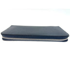 Louis Vuitton Taiga Zippy Wallet Vertical Round Zipper Long Navy — view 6
