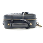 Chanel CC Filigree Vanity Chain Shoulder Bag Navy — view 4