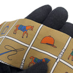 Hermes Scarf Twill Horsewear Couvertures Et Tenues de Jour Silk Mordre Blanc Blue — view 5