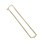 Christian Dior Vintage CD Logo Rhinestone Necklace Choker Pendant Gold 55413 — view 4